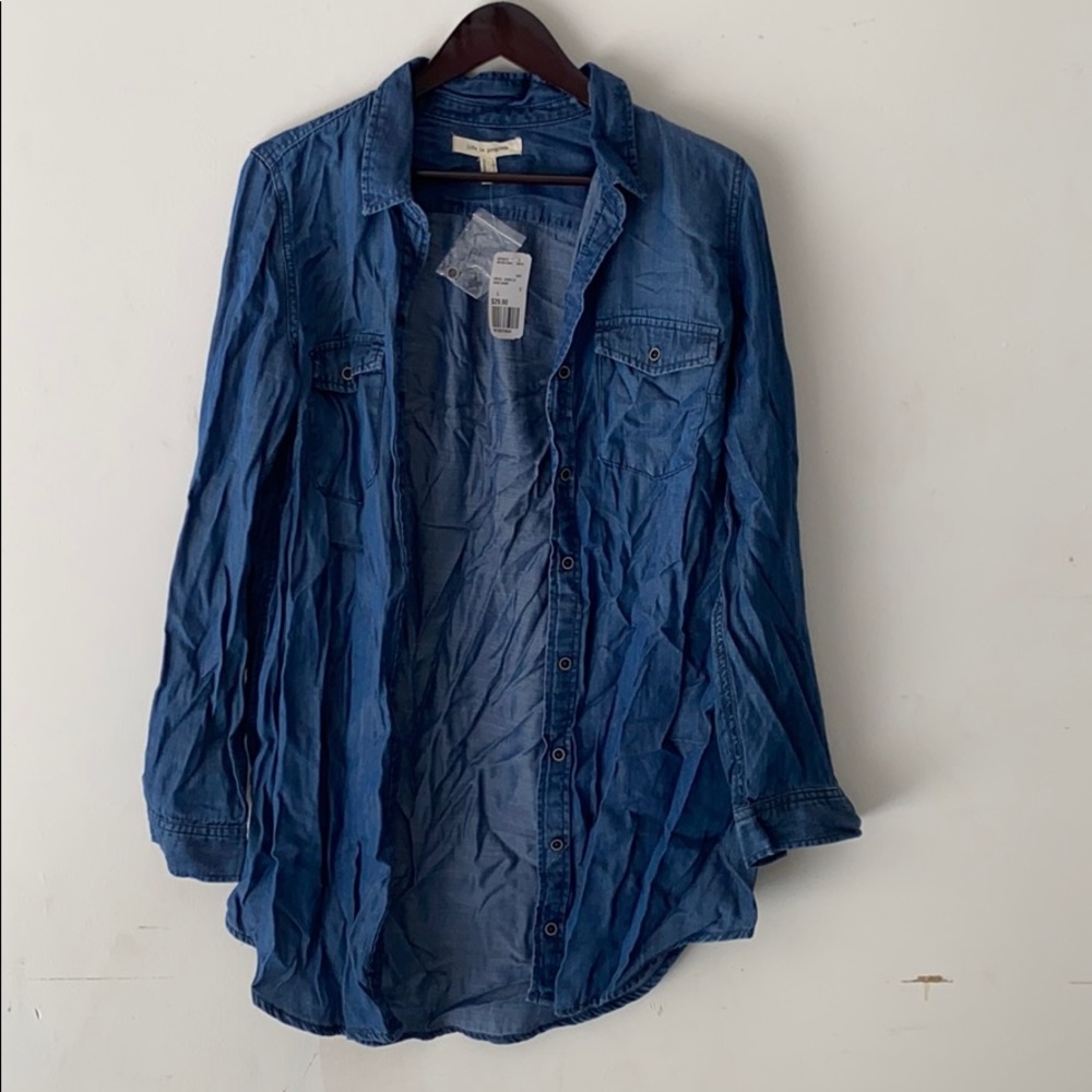 Denim shirt